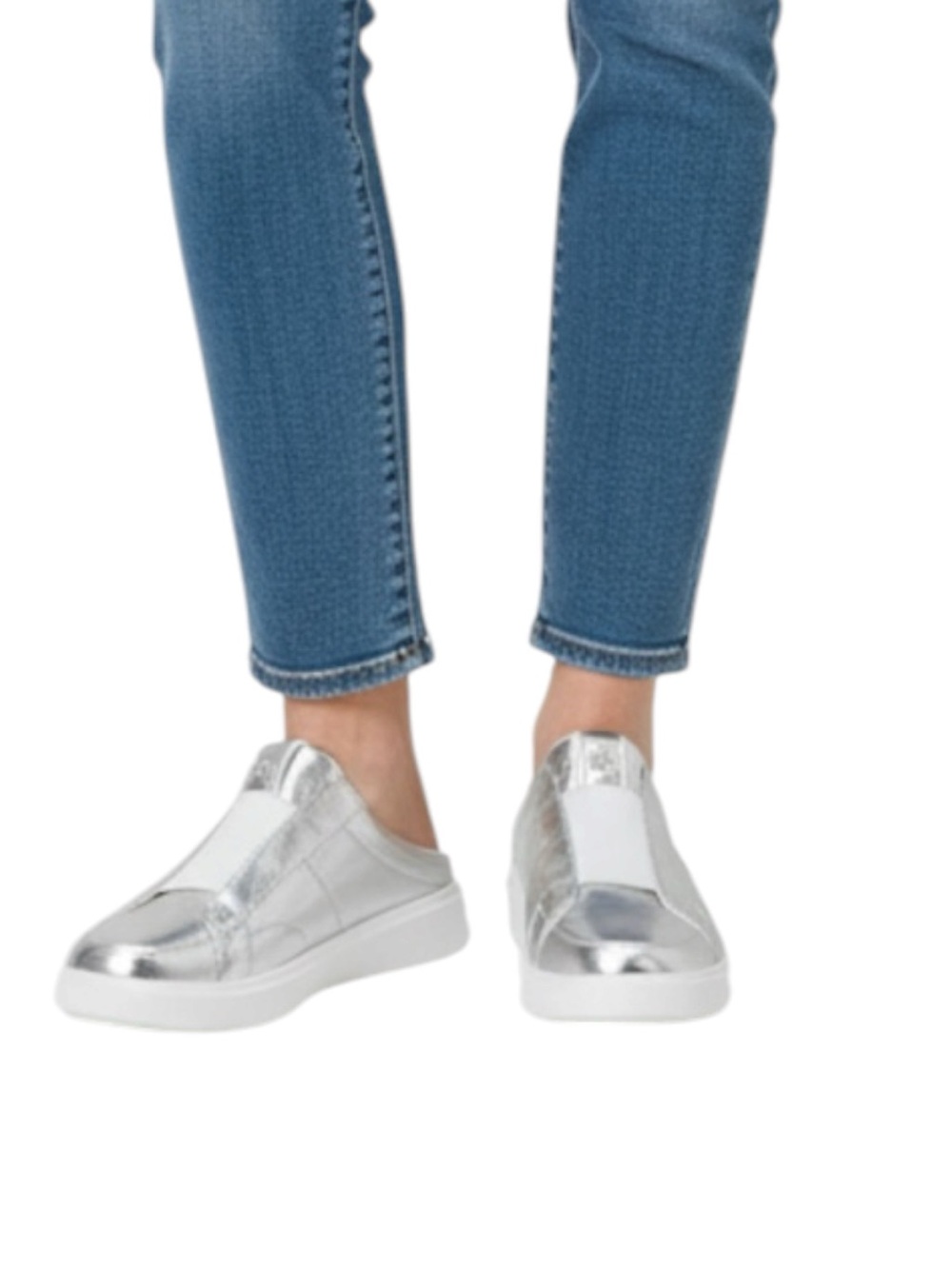 Cole Haan Grand Crosscourt Coaster Leather Mule Slip-On Sneakers